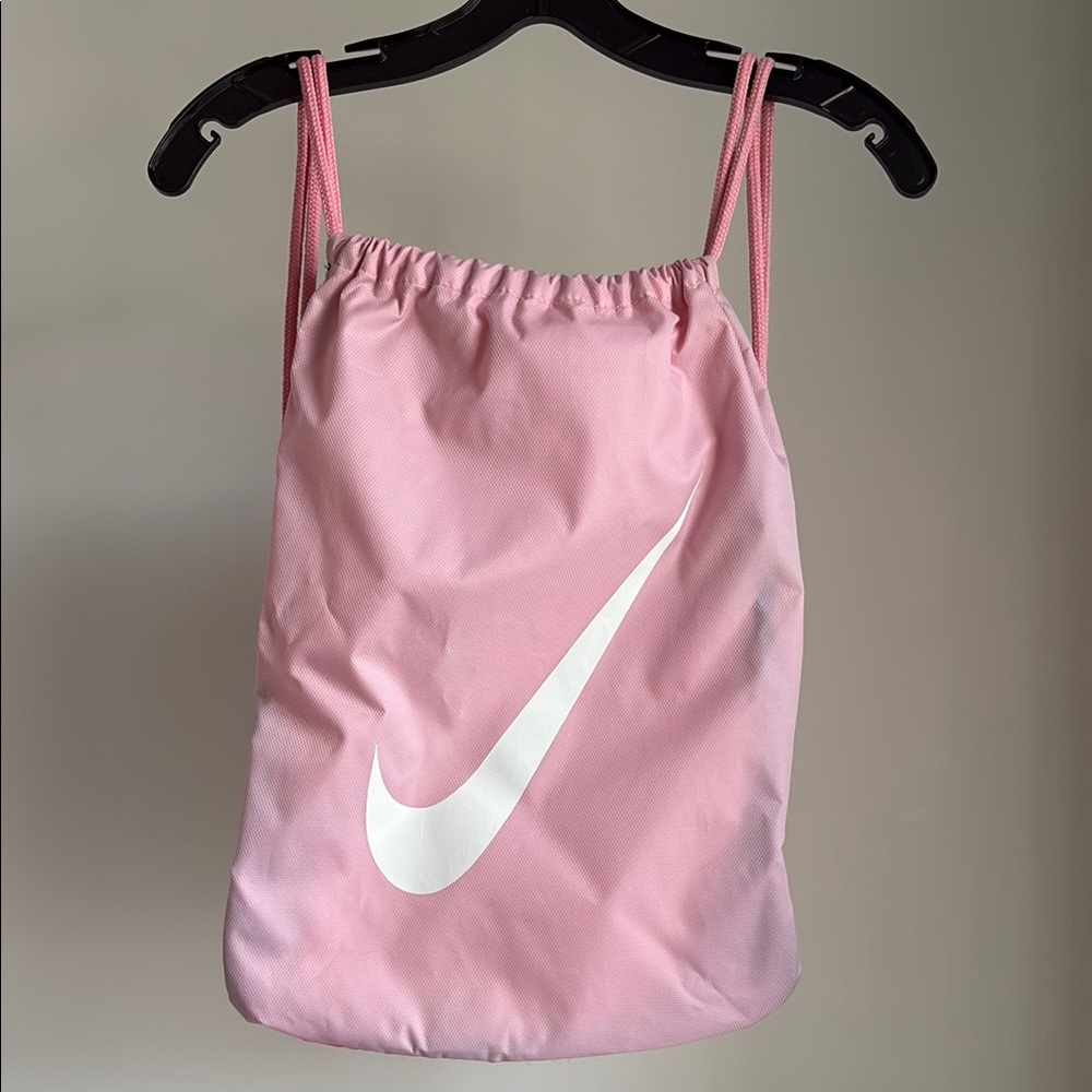 Nike Pink Drawstring Backpack